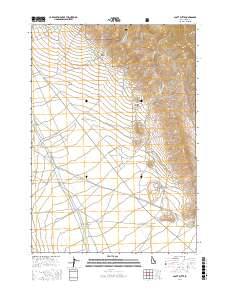 Scott Butte 2017 topographic map thumbnail