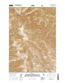 Scott Peak 2017 topographic map thumbnail