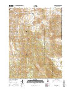 Sedgwick Peak 2017 topographic map thumbnail