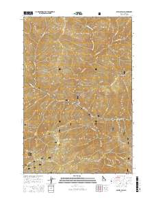Selway Falls 2017 topographic map thumbnail