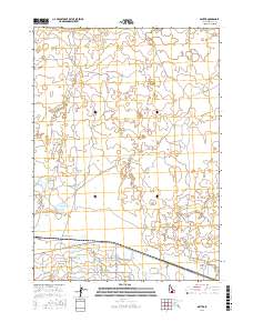 Senter 2017 topographic map thumbnail