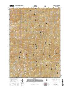 Shafer Butte 2017 topographic map thumbnail