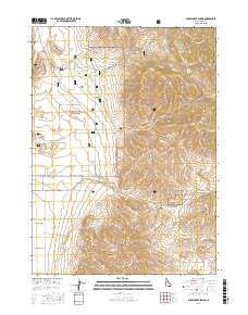 Sheep Creek Spring 2017 topographic map thumbnail