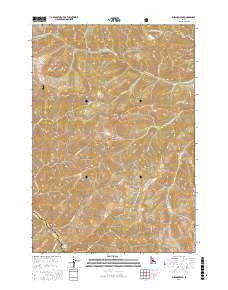 Sheldon Peak 2017 topographic map thumbnail
