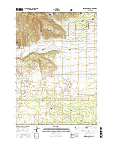 Sheridan Reservoir 2017 topographic map thumbnail