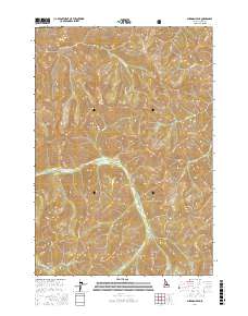 Sherman Peak 2017 topographic map thumbnail