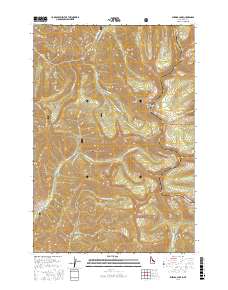 Shewag Lake 2017 topographic map thumbnail
