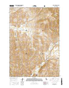 Short Creek 2017 topographic map thumbnail