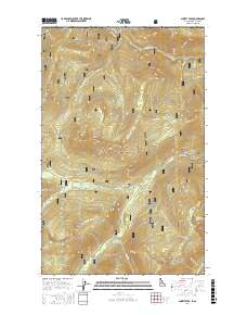 Shorty Peak 2017 topographic map thumbnail