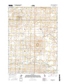 Shoshone SW 2017 topographic map thumbnail