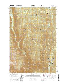 Silver Spur Ridge 2017 topographic map thumbnail