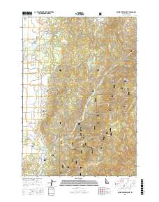 Skunk Creek Summit 2017 topographic map thumbnail