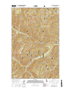 Smith Mountain 2017 topographic map thumbnail