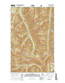 Smith Peak 2017 topographic map thumbnail