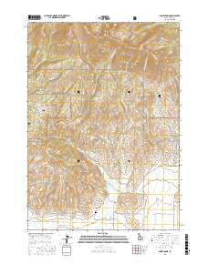 Smoky Dome 2017 topographic map thumbnail
