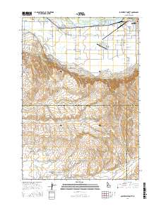 Southwest Emmett 2017 topographic map thumbnail