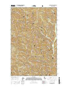 Spades Mountain 2017 topographic map thumbnail