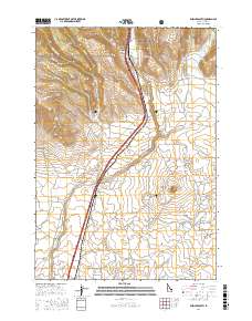 Spencer South 2017 topographic map thumbnail