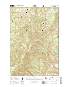 Spread Creek Point 2017 topographic map thumbnail