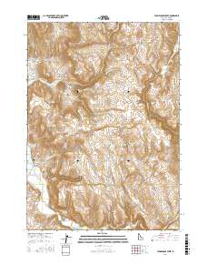Stonehouse Creek 2017 topographic map thumbnail