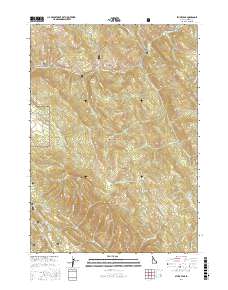 Stump Peak 2017 topographic map thumbnail