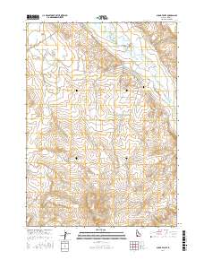 Sugar Valley 2017 topographic map thumbnail