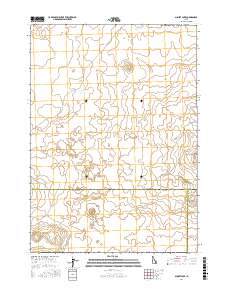 Sunset Lake 2017 topographic map thumbnail