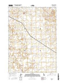 Taber 2017 topographic map thumbnail