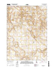 Table Butte 2017 topographic map thumbnail