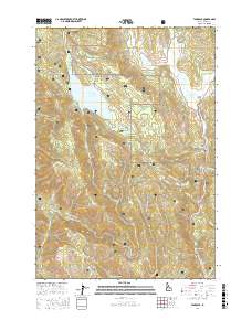 Tamarack 2017 topographic map thumbnail