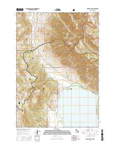 Targhee Peak 2017 topographic map thumbnail