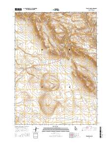 Teapot Dome 2017 topographic map thumbnail