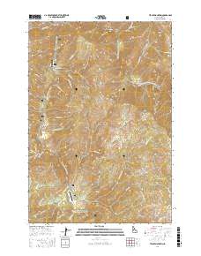 Teapot Mountain 2017 topographic map thumbnail
