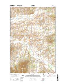 Tensed 2017 topographic map thumbnail