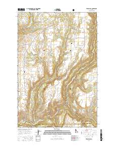 Texas Ridge 2017 topographic map thumbnail