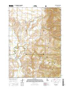 Thatcher 2017 topographic map thumbnail