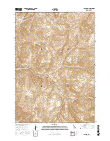 The Paint Pot 2017 topographic map thumbnail