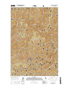 Thor Mountain 2017 topographic map thumbnail