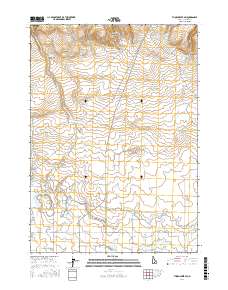 Thorn Creek SW 2017 topographic map thumbnail