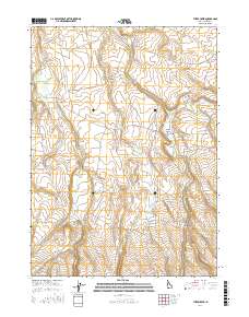 Three Creek 2017 topographic map thumbnail