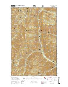Trestle Peak 2017 topographic map thumbnail