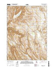 Triangle Flat 2017 topographic map preview