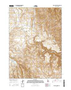 Triangle Reservoir 2017 topographic map thumbnail