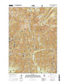 Trinity Mountain 2017 topographic map thumbnail
