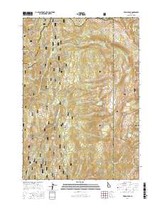 Tripod Peak 2017 topographic map thumbnail