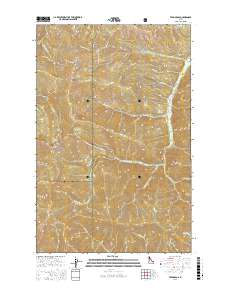 Twin Crags 2017 topographic map thumbnail