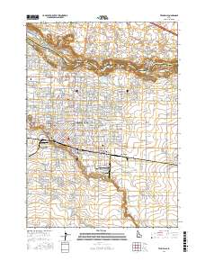 Twin Falls 2017 topographic map thumbnail