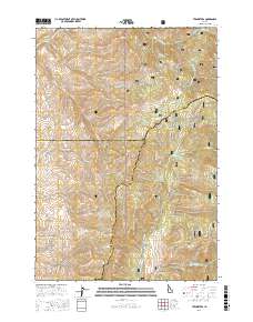 Twin Sisters 2017 topographic map thumbnail