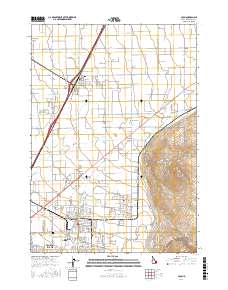 Ucon 2017 topographic map thumbnail