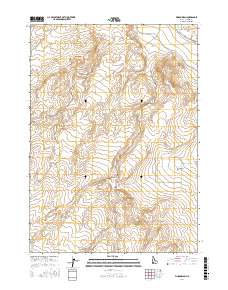 Vinson Wash 2017 topographic map thumbnail